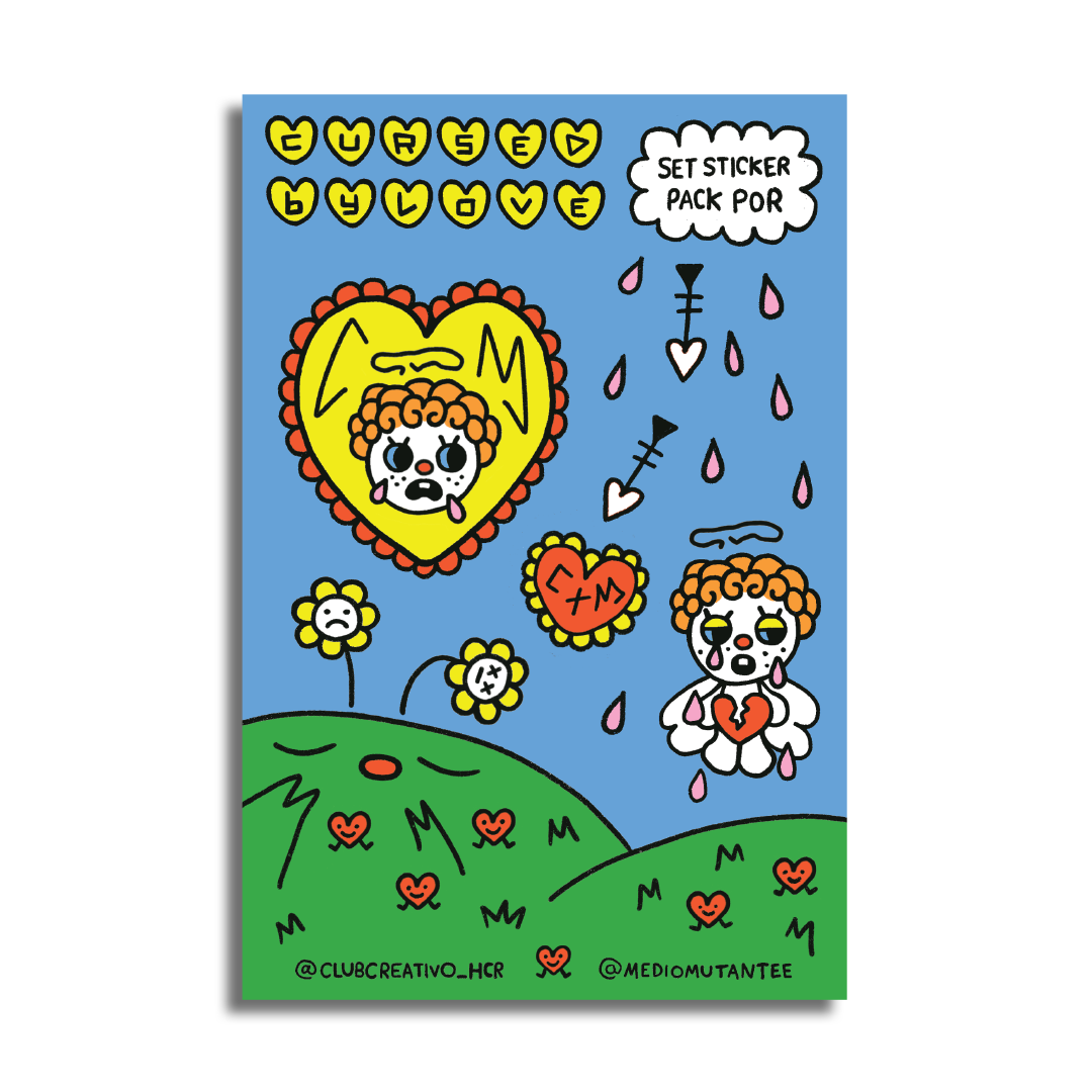 Cursed by love StickerPack