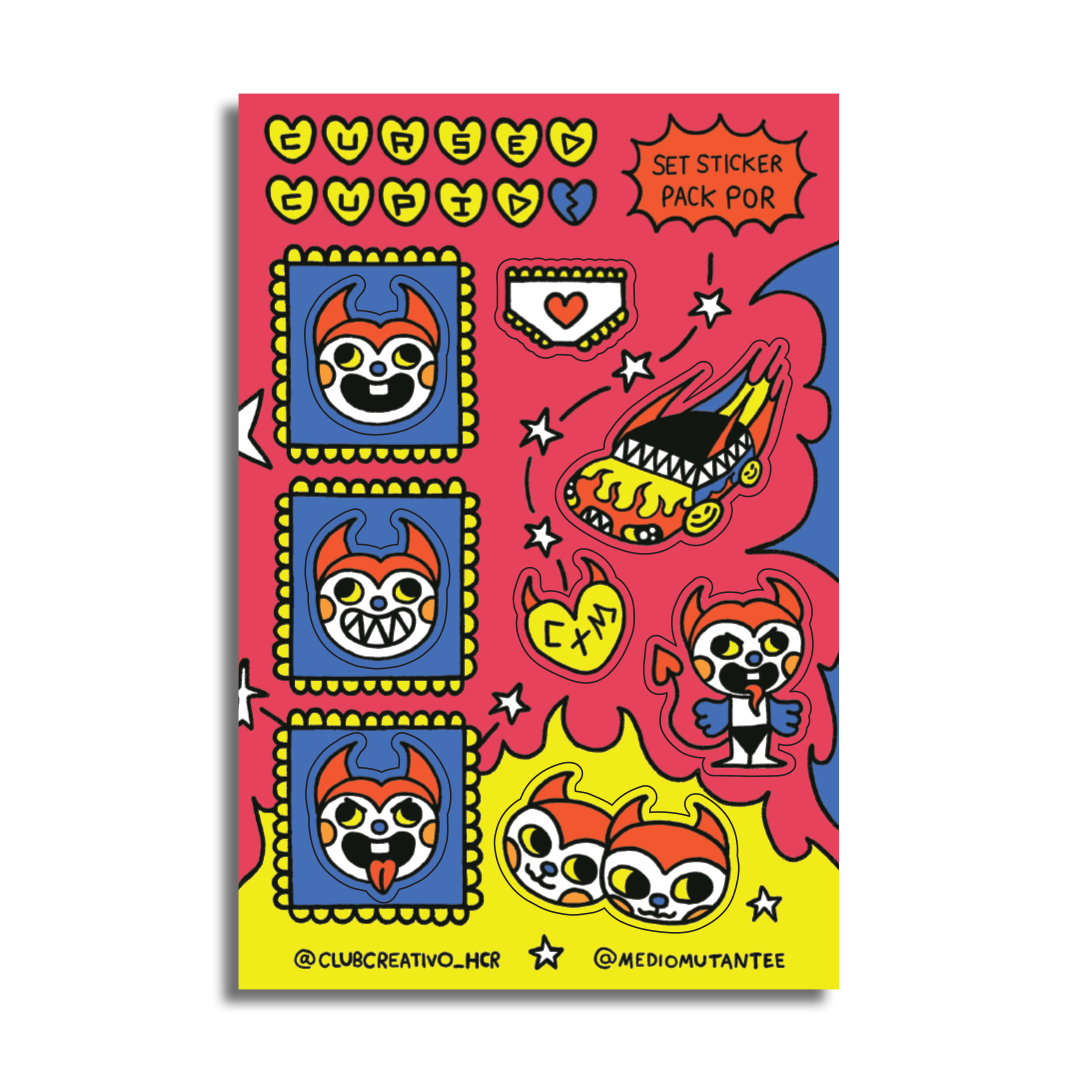 Cursed Cupid stickerpack