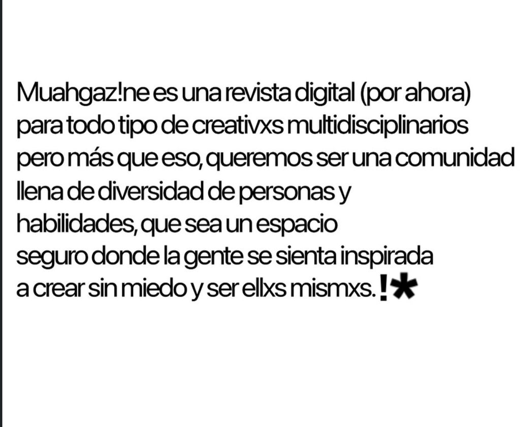 Conversatorio x GIO de MUAHGAZINE