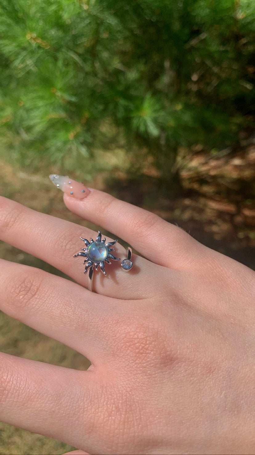 My sunshine anxiety ring