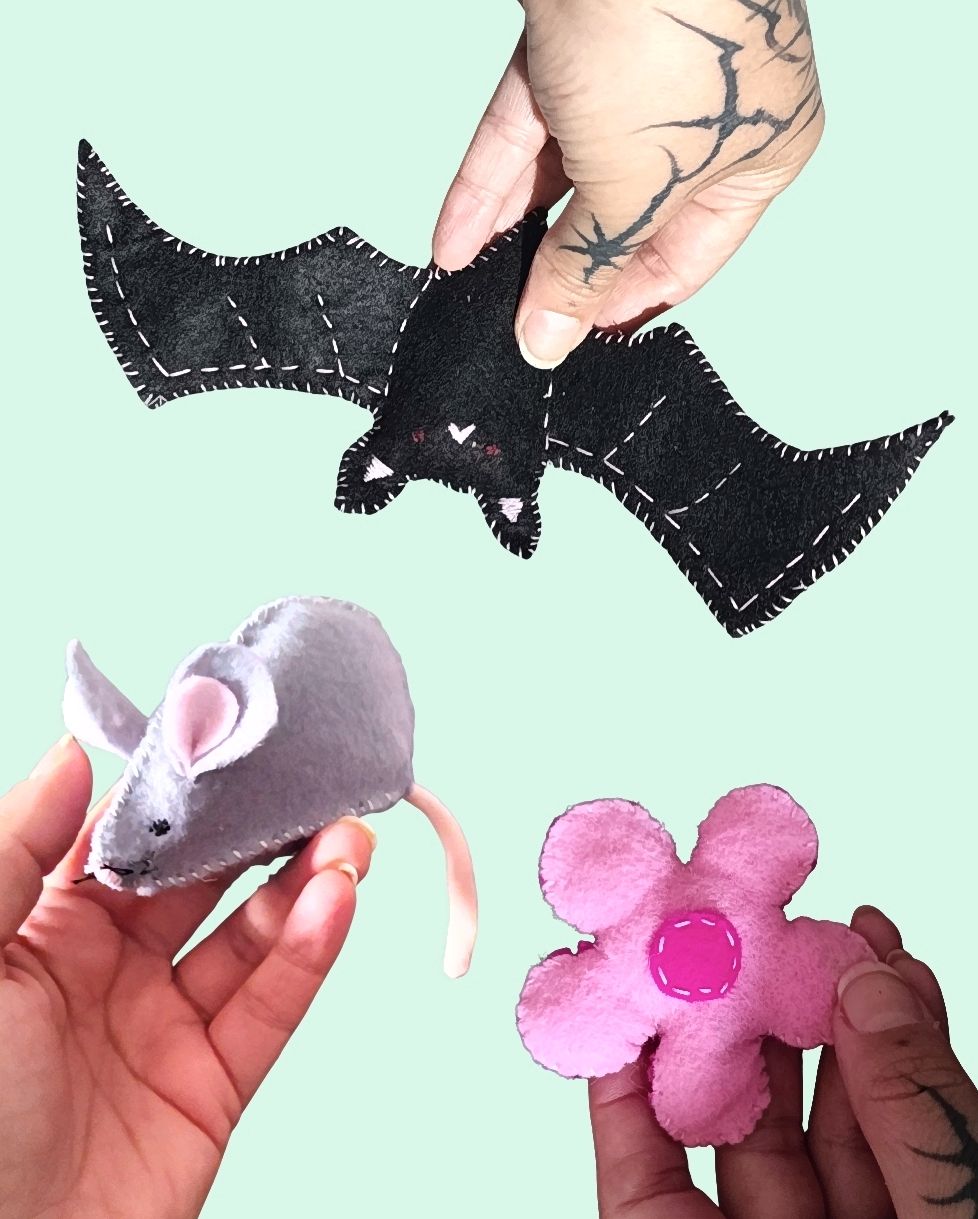 Hagamos juguetes para gato con catnip 