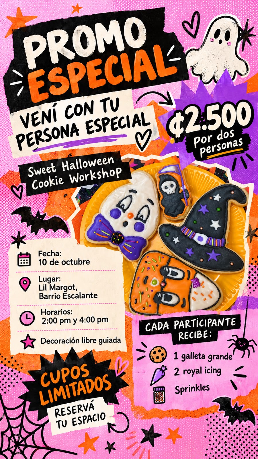 Promo Sweet Halloween cookie 