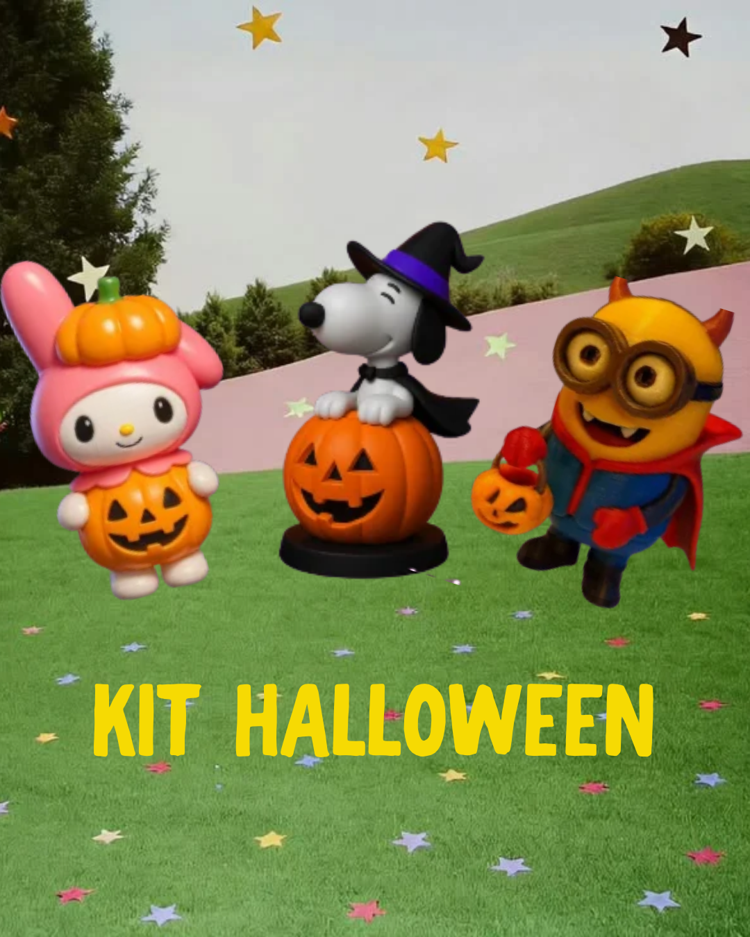 Kit para tardes de halloween